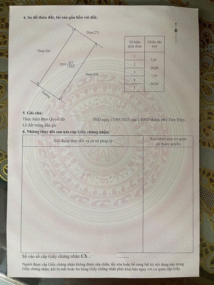 Đất nền Tổ 9 Tân Bình, Tam Điệp 150m² giá 900 triệu - Cơ hội đầu tư không thể bỏ lỡ!