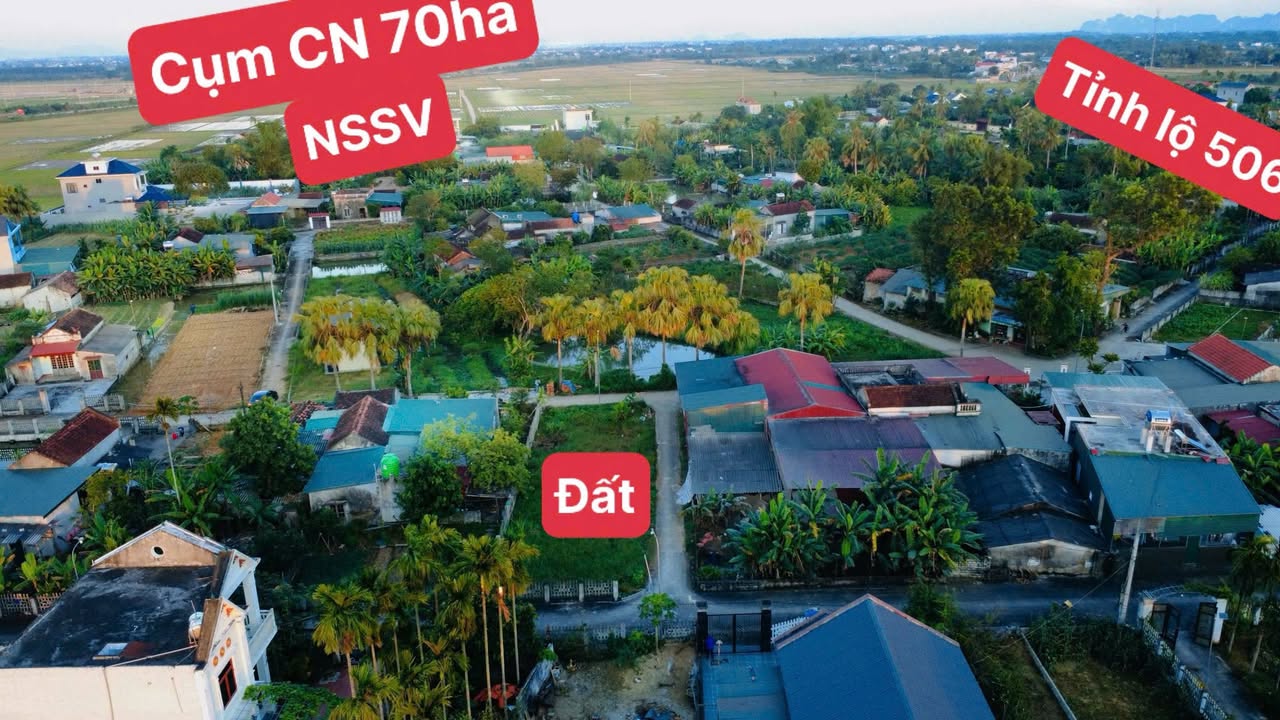 Đất thổ cư 310m² Tân Ninh, Triệu Sơn - Kinh doanh tốt, chỉ 2.2 tỷ!