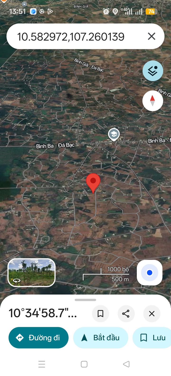 Đất nền mặt tiền đường Quảng Phú, Tân An, 145m² giá 600 triệu - Cơ hội đầu tư hấp dẫn!