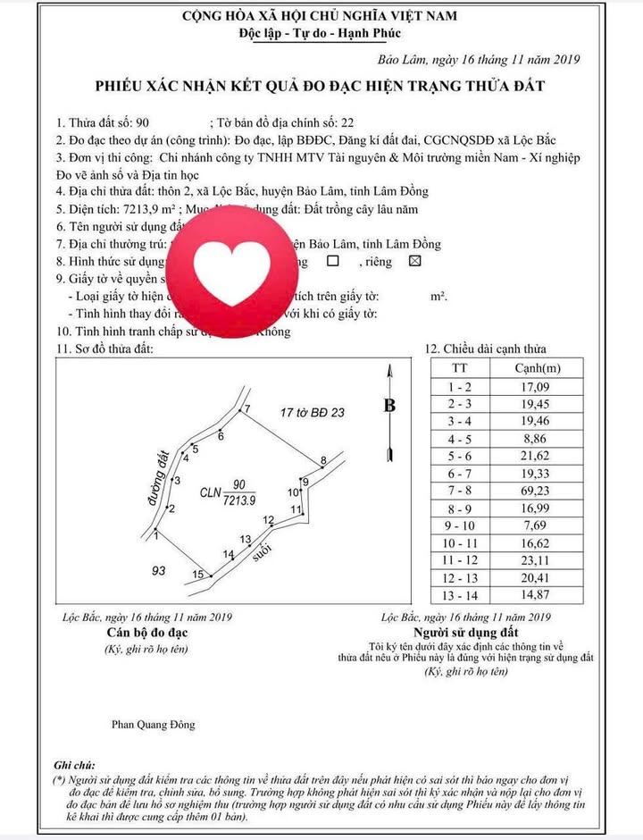 Đất đầu tư tại Lộc Bắc, Bảo Lâm 25200m² giá 1.25 tỷ - Tiềm năng sinh lời cao!