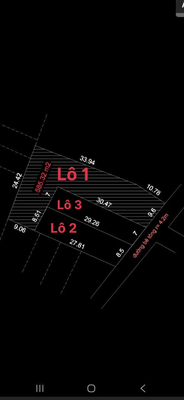 Đất liền kề Hoà Long Bà Rịa Vũng Tàu 585m² giá 4.499 tỷ - Khu dân cư sầm uất!
