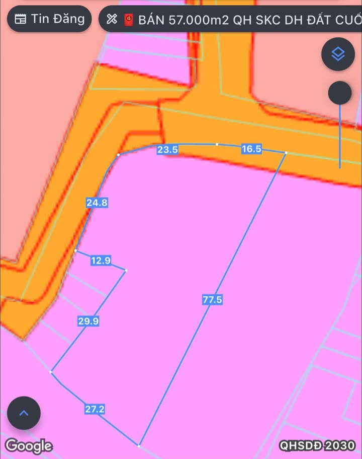Đất mặt tiền đường nhựa An Bình - Dĩ An 2000m² giá 20 tỷ - Tiềm năng khai thác kinh doanh cực tốt!