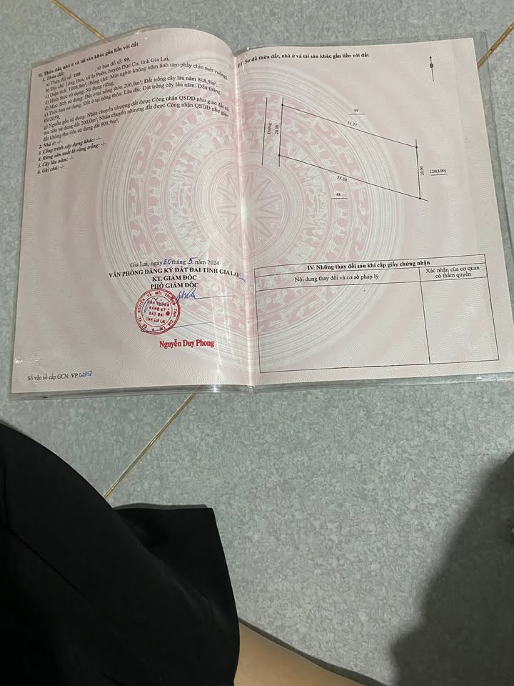 Đất nền 1020m² tại Ia Pnôn, Đức Cơ - Cơ hội đầu tư hấp dẫn!