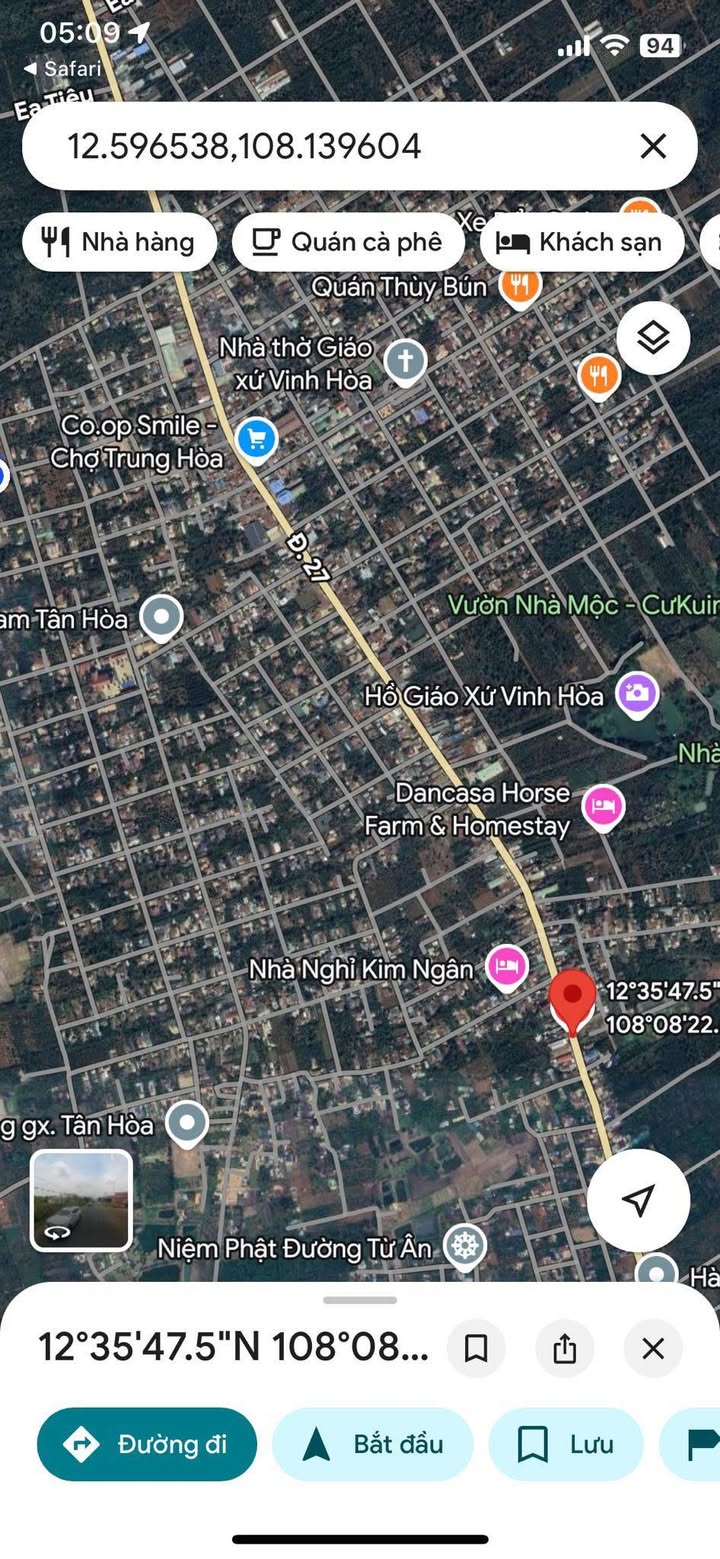 Đất mặt tiền Quốc lộ 27, xã Ea Ktur, Đắk Lắk - 448m² giá 4.2 tỷ - Cơ hội đầu tư tuyệt vời!