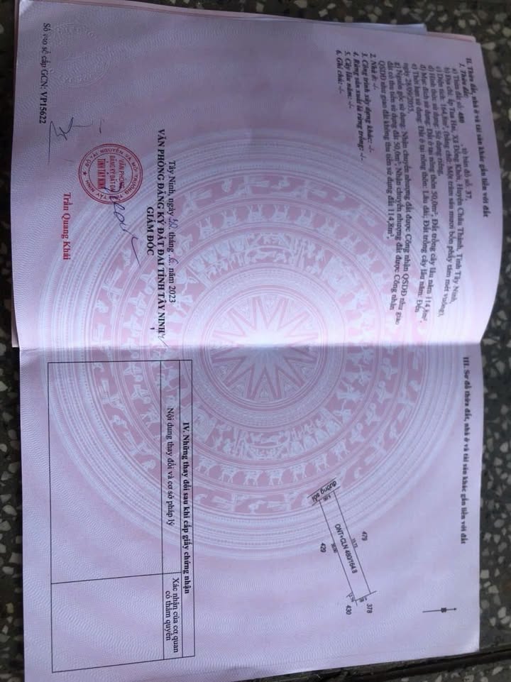 Đất nền 165m² tại Đồng Khởi, Châu Thành, chỉ 149 triệu - Cơ hội đầu tư hiếm có!