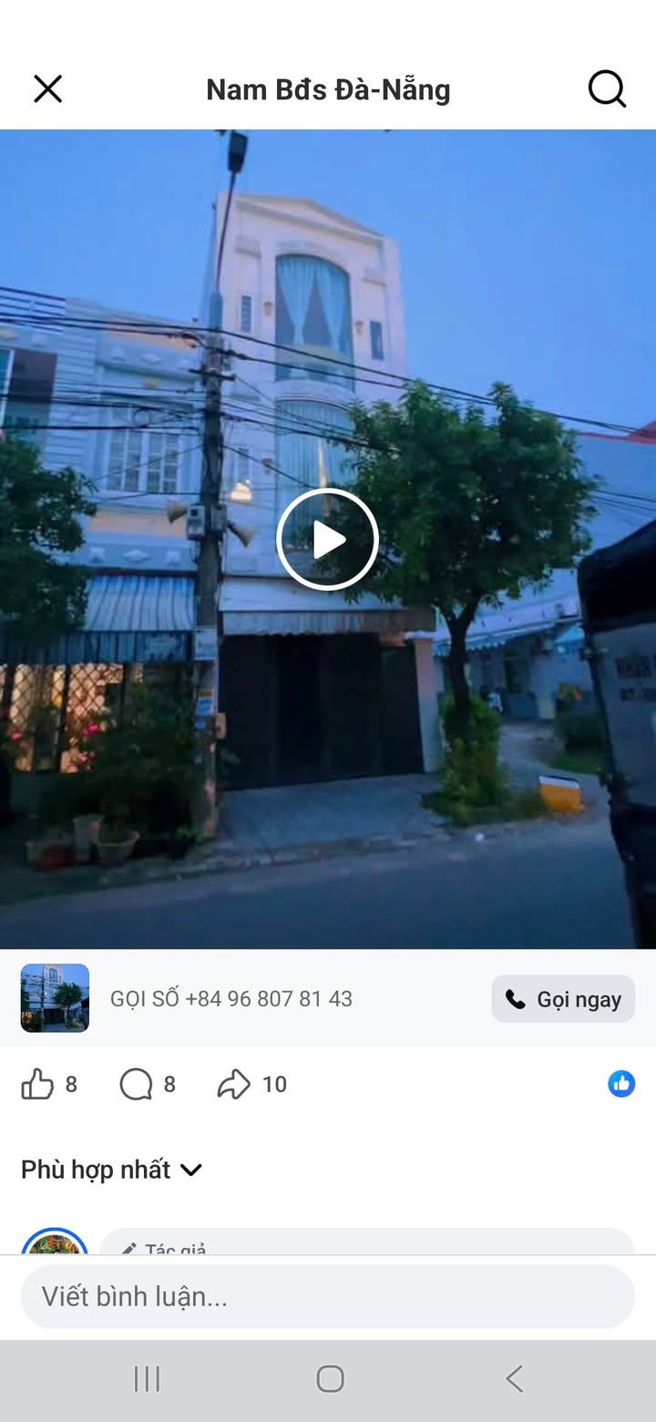 Căn hộ 4 Tầng 9 Phòng Đường Đinh Núp, Thanh Khê - Giá Chỉ 8.35 Tỷ