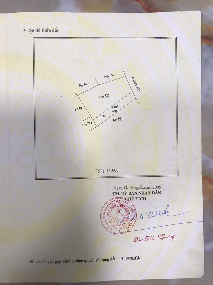 Đất nền xã Bình Kiến, TP Tuy Hòa 350m² - Sổ đỏ chính chủ, giá tốt!