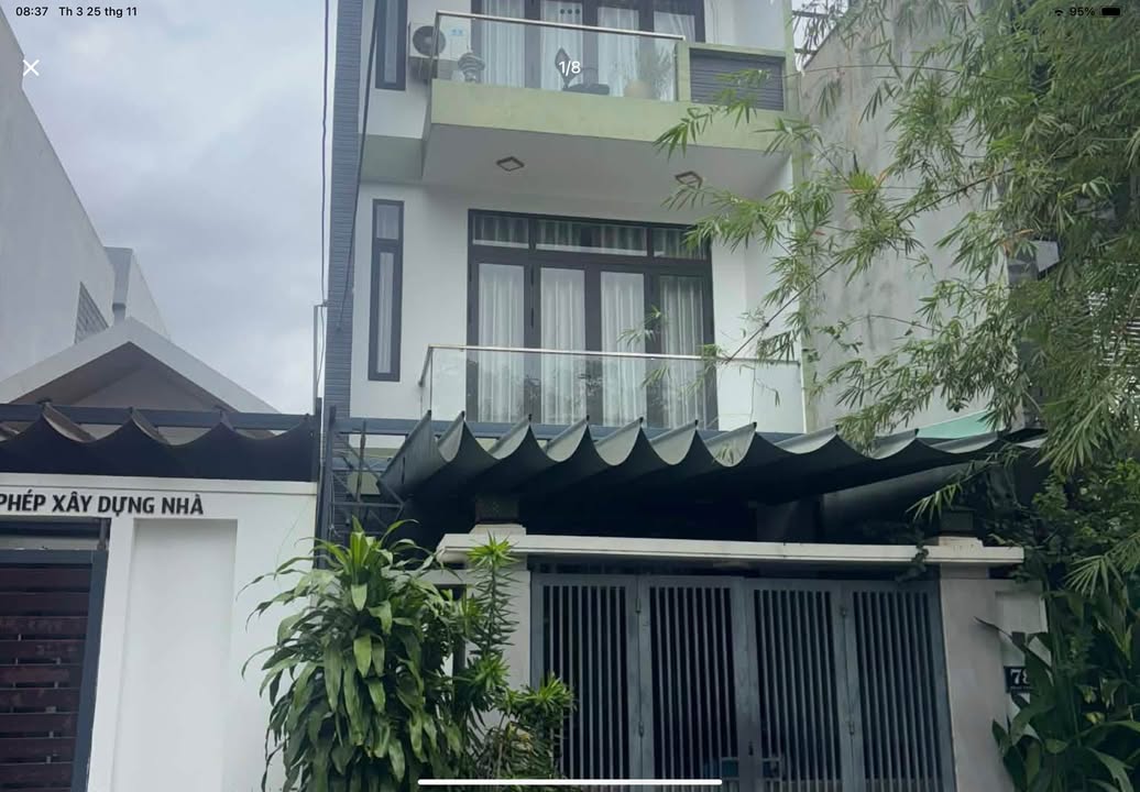 Nhà 3 tầng đường Phan Triêm, Cẩm Lệ, 96.3m² giá 7.49 tỷ - Thương lượng tốt!