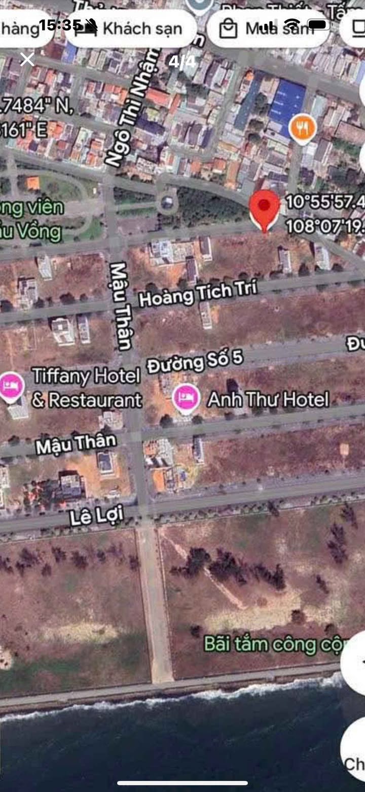 Đất nền Ocean Dunes Phú Thủy 133m² giá thỏa thuận - Gần biển chỉ 250m!