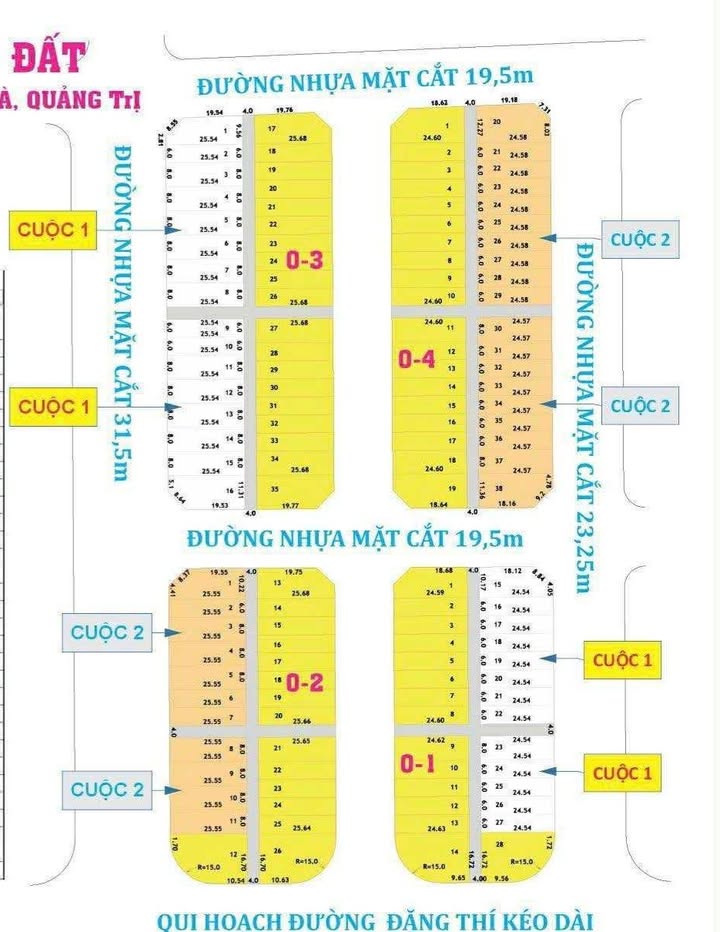 Đất nền Nam Đông Hà 6m giá chỉ 1.45 tỷ - Cơ hội đầu tư hấp dẫn!