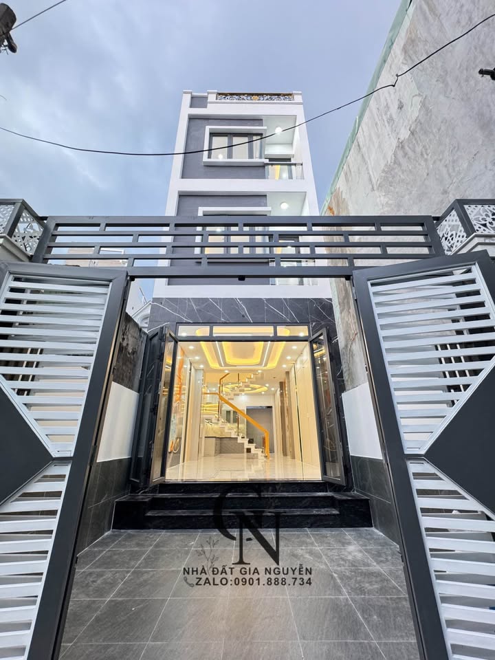 Nhà 3 Tầng Tân Thới Hiệp Quận 12, Diện Tích 72m², Giá 5.25 Tỷ - Nhà Mới Xây Đẹp