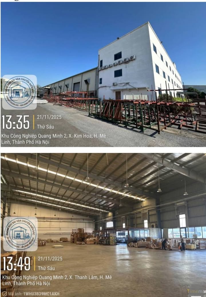 Kho xưởng Quang Minh 1,6ha giá thỏa thuận - Đầu tư sinh lời ngay!