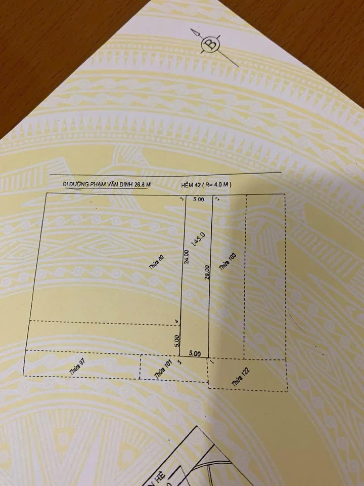 Đất nền đường Phạm Văn Dinh, Vũng Tàu 145m² giá 5.19 tỷ - Đường ô tô vào tận nơi!
