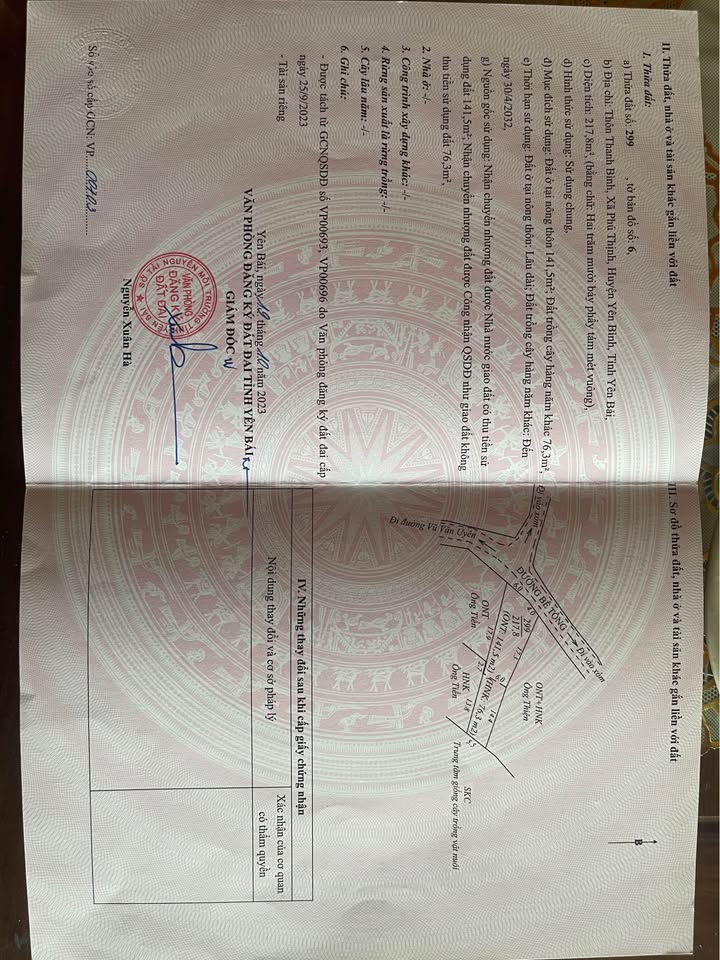 Nhà Thái 217.8m² tại Phường Văn Phú, Yên Bái - Chính Chủ Bán Gấp!