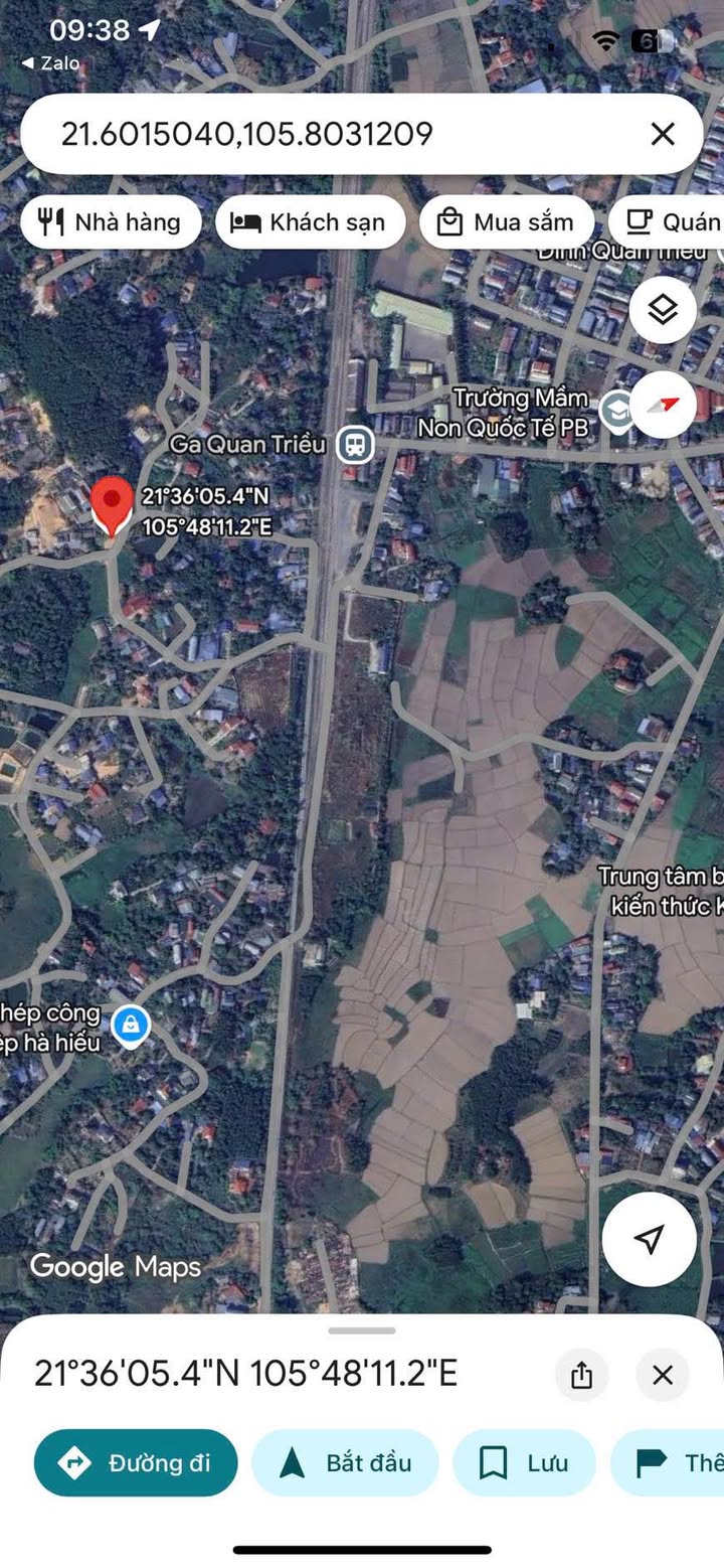 Đất nền 2 mặt tiền phường Quan Triều 71m² giá 900 triệu - Cơ hội đầu tư tuyệt vời!