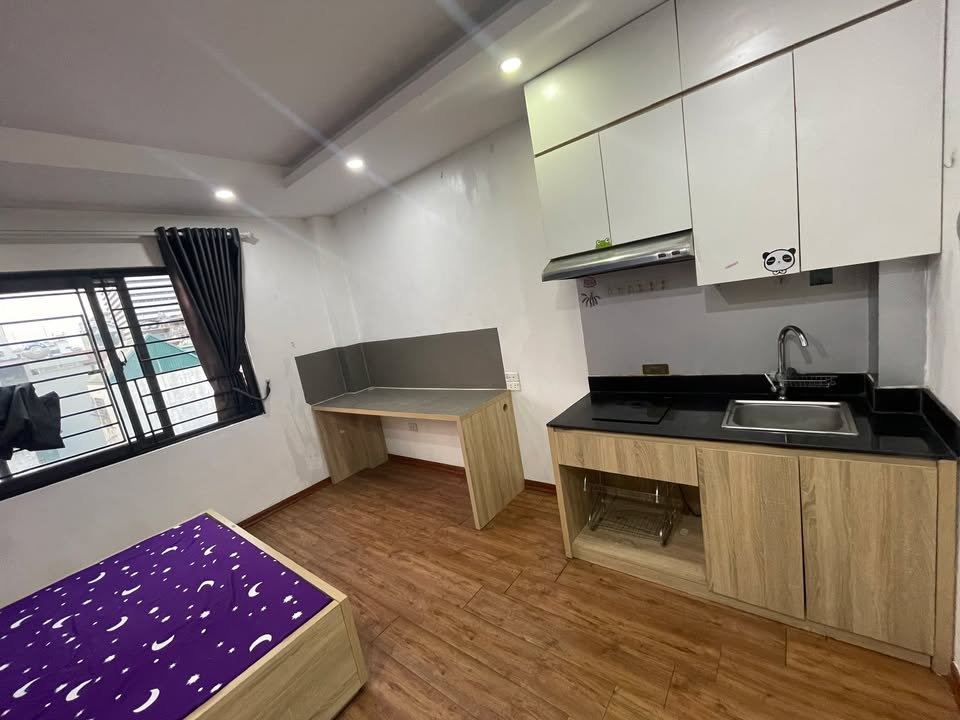 Studio cho thuê Ngõ 6 Đặng Văn Ngữ, Đống Đa 25m² giá 4.6 triệu - Nội thất đầy đủ, thoáng mát!