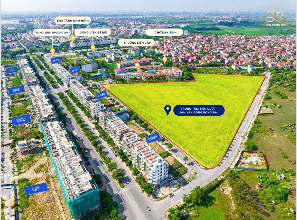 Lô đất nền 100m² tại KĐT Vườn Sen Bắc Ninh - View công viên cây xanh, giá thỏa thuận!
