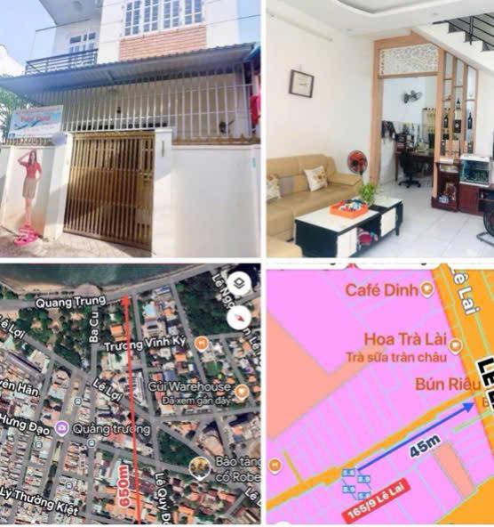 Bán nhà 51.5m² giá 5.35 tỷ - Hẻm thông xe hơi tại Lê Lai, Vũng Tàu