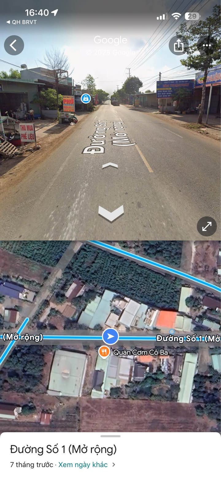 Đất kinh doanh mặt tiền 10m đường Số 1, Châu Pha, 390m² - Tiềm năng phát triển vượt trội!