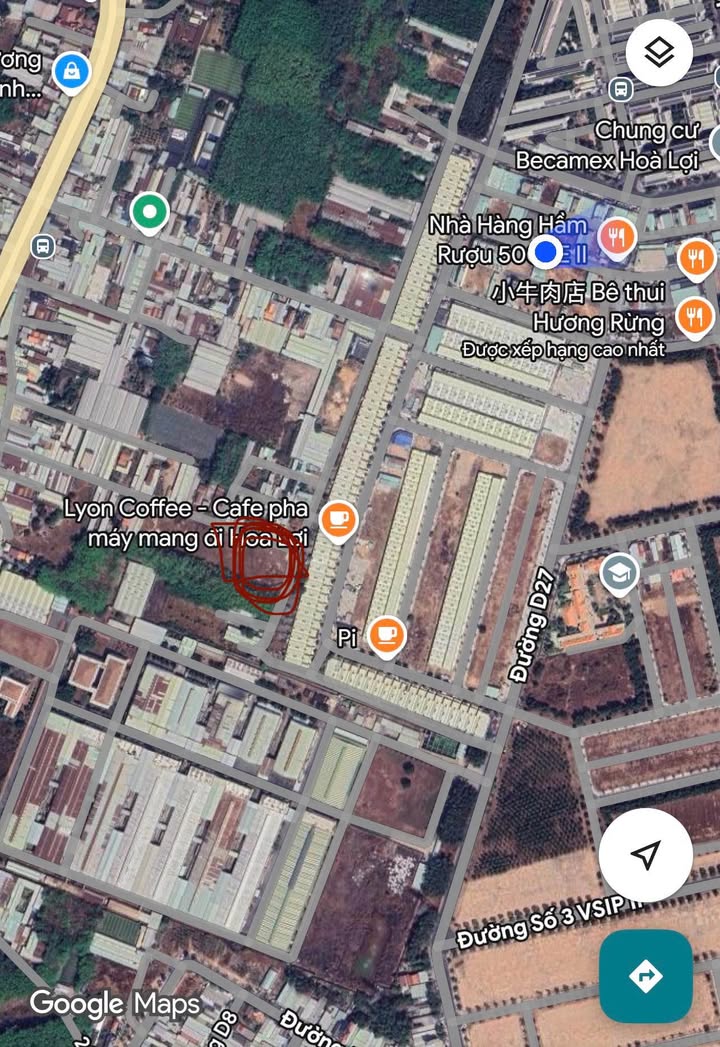 Đất thổ cư Hòa Lợi Bến Cát 100m² giá 1 tỷ - Đầu tư sinh lời tuyệt vời!