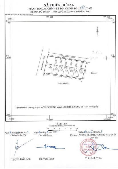 Đất nền thôn 2 Thiên Hương - 67.2m² giá 1 tỷ - Vị trí trung tâm đầu tư lý tưởng!