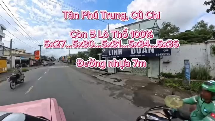 Đất nền Tân Phú Trung, Củ Chi 131m² giá 2.3 tỷ - Sổ đỏ chính chủ