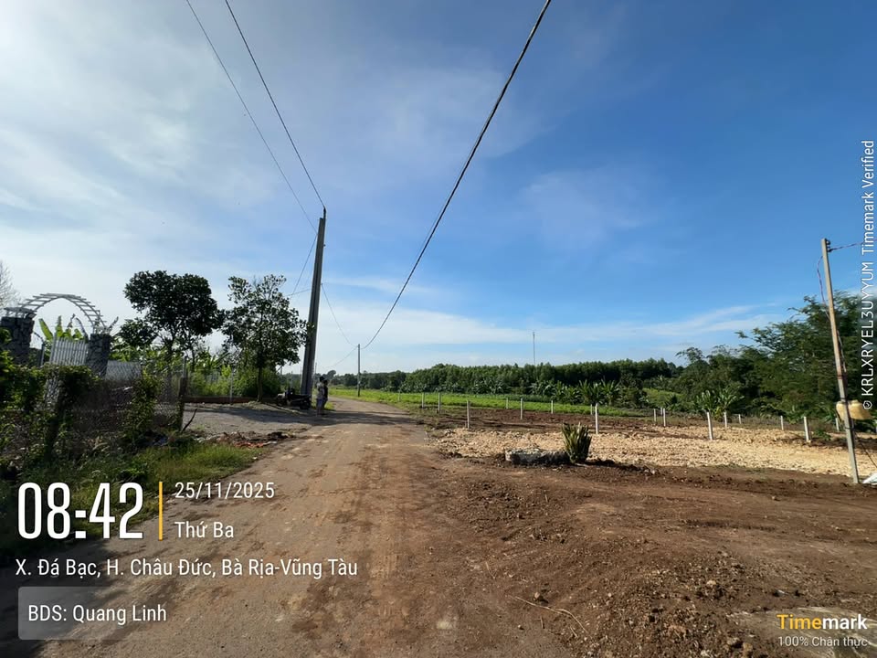 Đất nền Nghĩa Thành, Châu Đức 255m² chỉ 750 triệu - Cơ hội đầu tư tuyệt vời!