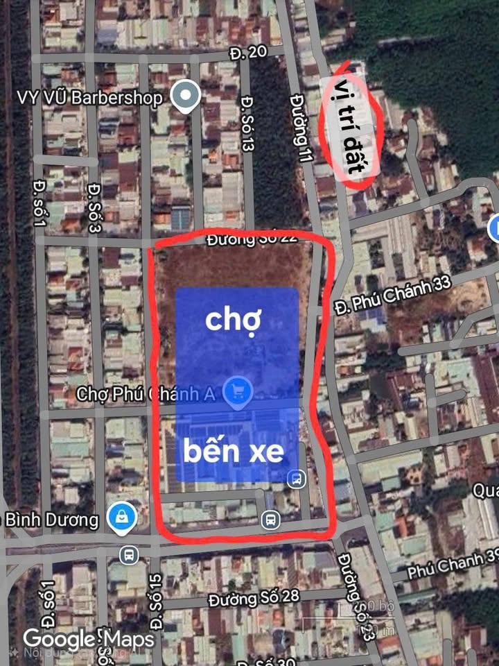 Đất Phú Chánh Tân Uyên 180m² giá 2 tỷ - Kinh doanh thuận lợi!