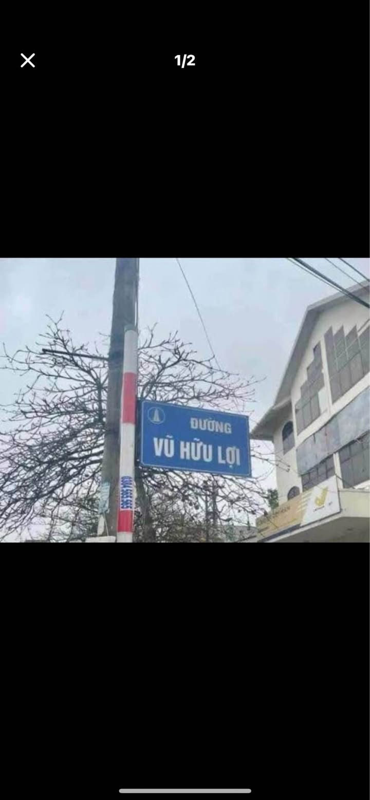 Đất nền chính chủ tại đường Vũ Hữu Lợi, Nam Định 82m² giá 1.45 tỷ - Vị trí đắc địa, thương lượng ngay!