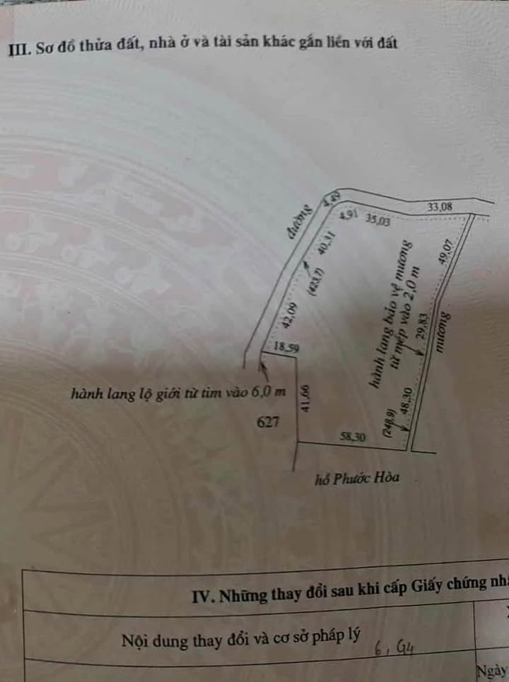 Đất nền 10000m² tại ấp 6, xã Tân Thành, Bù Đốp - Giá chỉ 2.35 tỷ, đầu tư sinh lời!