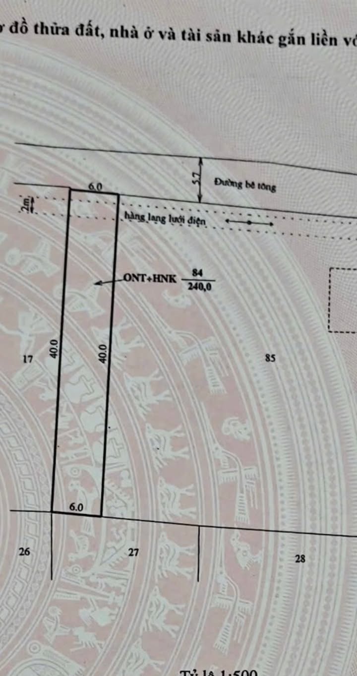 Đất thổ cư Anh Dũng Khánh Hòa 240m² giá 295 triệu - Cơ hội đầu tư hấp dẫn!