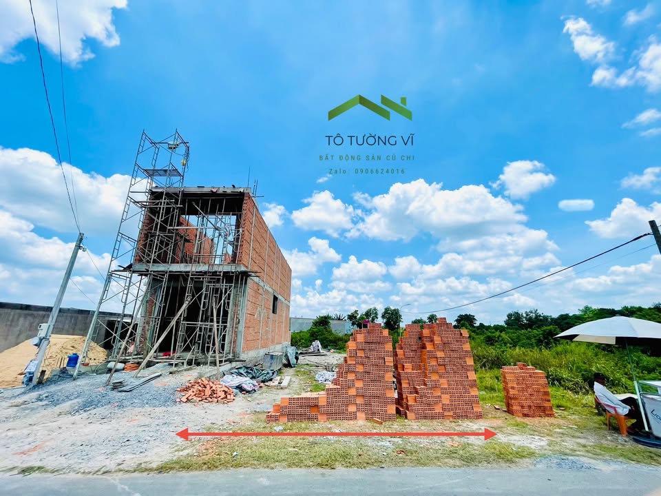 Mặt tiền đường Số 9 Củ Chi 111m² giá 3.4 tỷ - Kinh doanh sinh lời