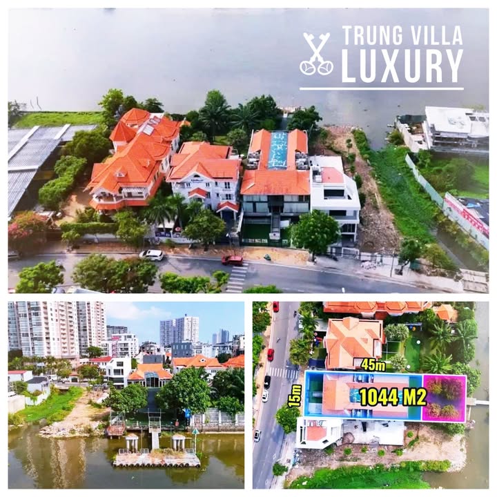 Đất mặt tiền sông Sài Gòn 1200m² giá 320 tỷ - Vị trí đắc địa Thảo Điền