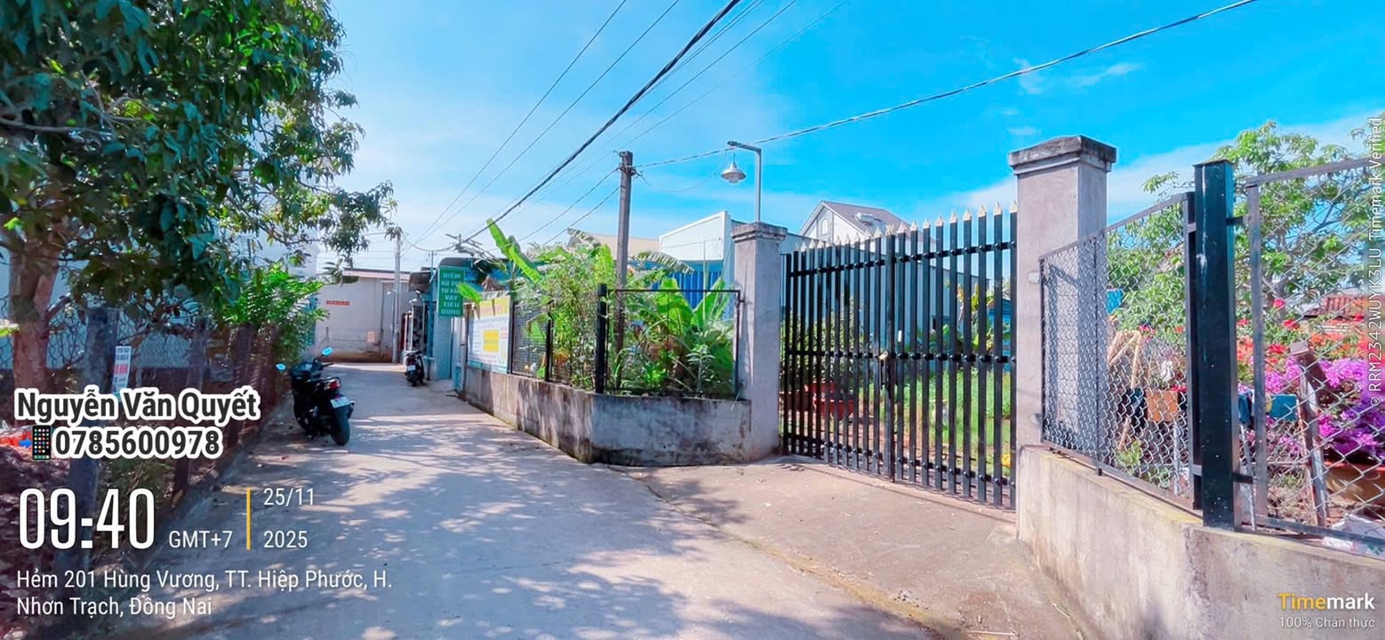 Đất thổ cư Hiệp Phước, Nhơn Trạch 300m² giá 3.45 tỷ - Sổ đỏ chính chủ!