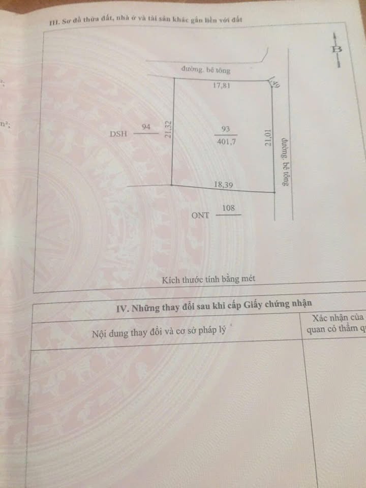 Lô đất 401m² Diễn Phú, Diễn Châu - Đầu tư sinh lời tiềm năng!