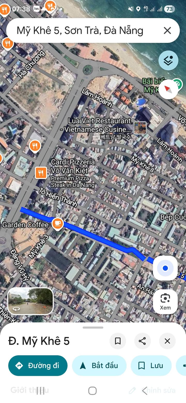 Đất mặt tiền đường Mỹ Khê 5, Sơn Trà, Đà Nẵng, 227m² giá 35 tỷ - Cơ hội đầu tư tuyệt vời!