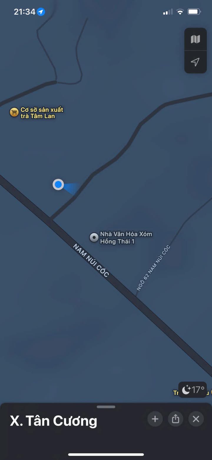 Đất thổ cư Hồng Thái 1, Tân Cương 1200m² giá 2 tỷ - Cơ hội đầu tư tuyệt vời!