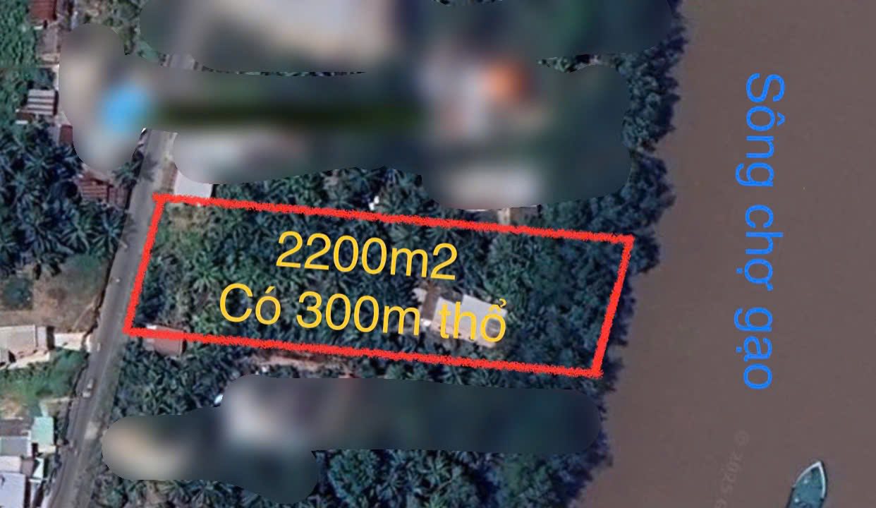 Đất 2 mặt thủy bộ Xuân Đông - 2100m² giá 5.1 tỷ - Phù hợp cho doanh nghiệp