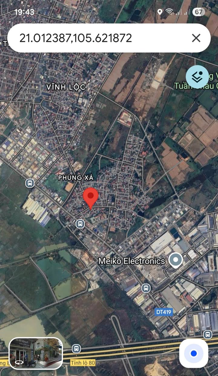 Đất thổ cư 131m² tại Phùng Xá - Gần KCN Thạch Thất, Giá thỏa thuận hấp dẫn!