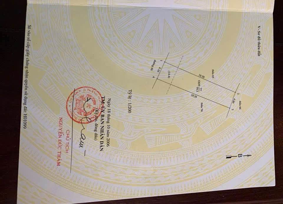 Đất mặt đường Bảo Tháp, Hải Tân 80m² giá 2.7 tỷ - Sổ hồng chính chủ!