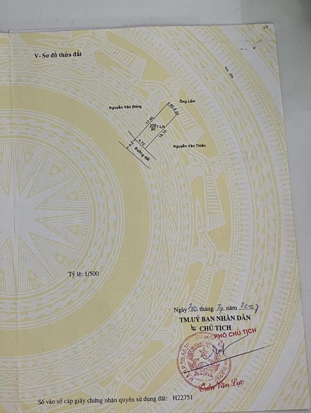 Đất nền Phú Lợi Thủ Dầu Một 80m² giá 2.2 tỷ - Cơ hội đầu tư hấp dẫn!