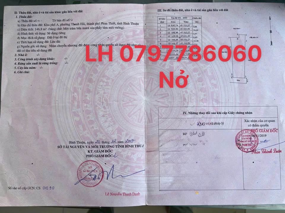 Nhà cấp 4 Thanh Hải, Phú Thủy 146m² giá 2.2 tỷ - Cách biển chỉ 500m!