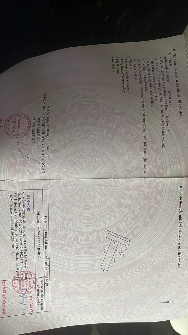 Đất nền Phước Đông, Cần Đước, 103m² giá 570 triệu - Cơ hội đầu tư tuyệt vời!