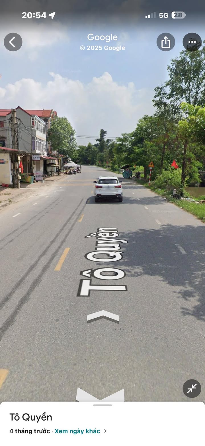 Đất mặt đường Tô Quyền, Thuận Thành 80m² giá 4 tỷ - Lô góc 2 mặt đường xe tải