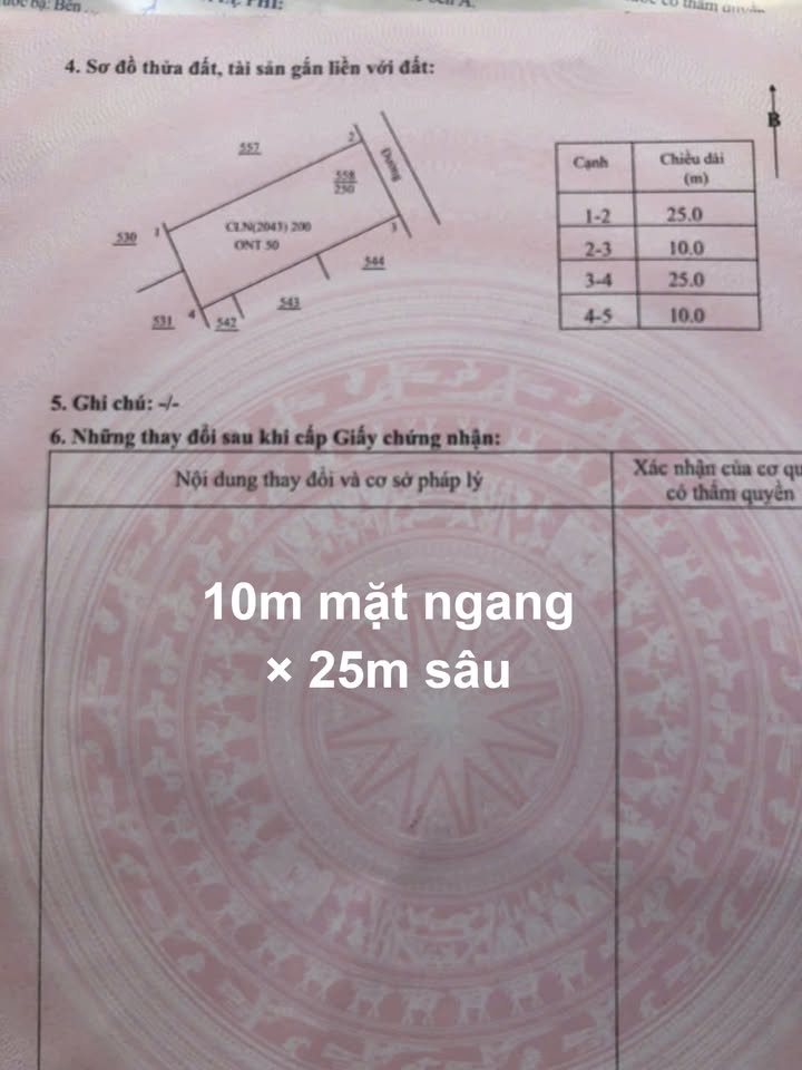 Đất nền Rạng Đông 250m² giá 1.45 tỷ - Tiềm năng tăng giá vượt trội!
