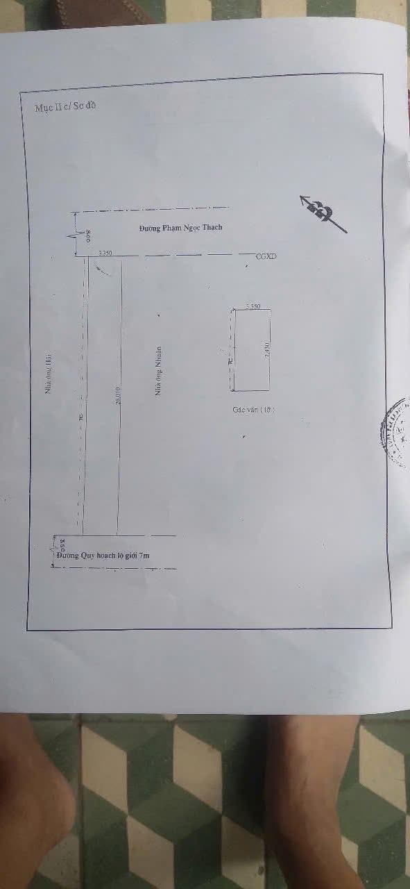 Nhà phố 2 mặt tiền đường Phạm Ngọc Thạch, Quy Nhơn 87m² giá 7.5 tỷ - Cơ hội đầu tư hiếm có!