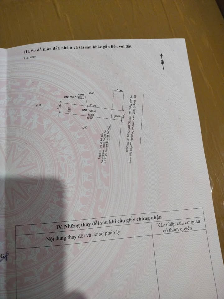 Đất nền Ấp 3, xã Trừ Văn Thố 150m² giá 1 tỷ - Đầu tư sinh lời tốt!