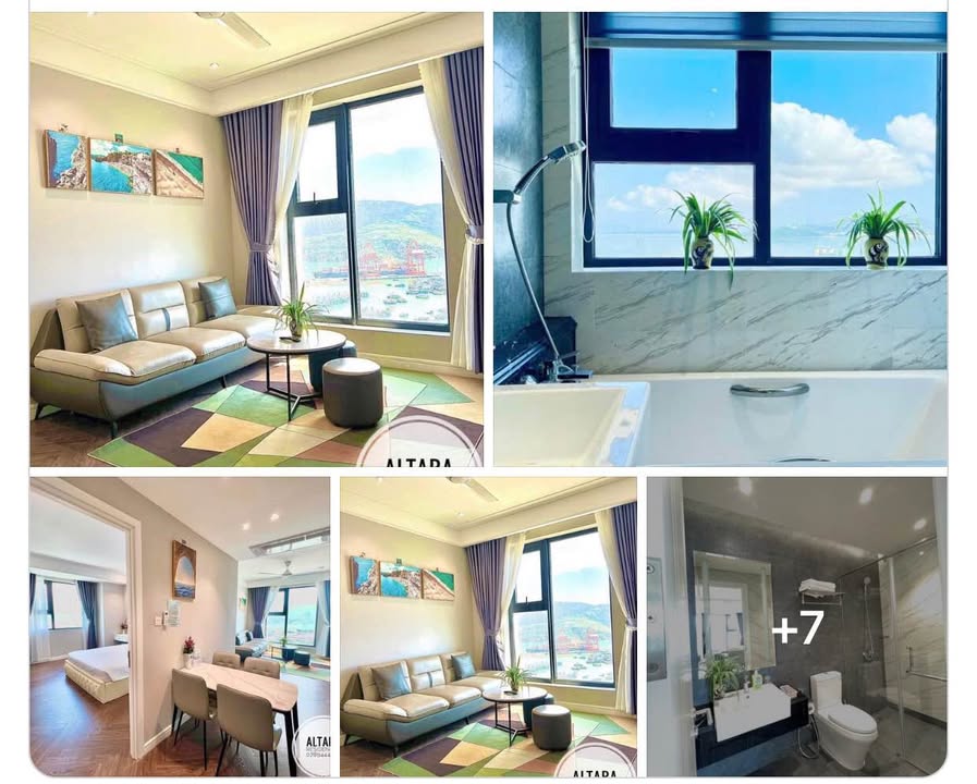 Căn hộ Altara Residences Quy Nhơn 70m² giá 8 triệu - Sẵn sàng vào ở ngay!