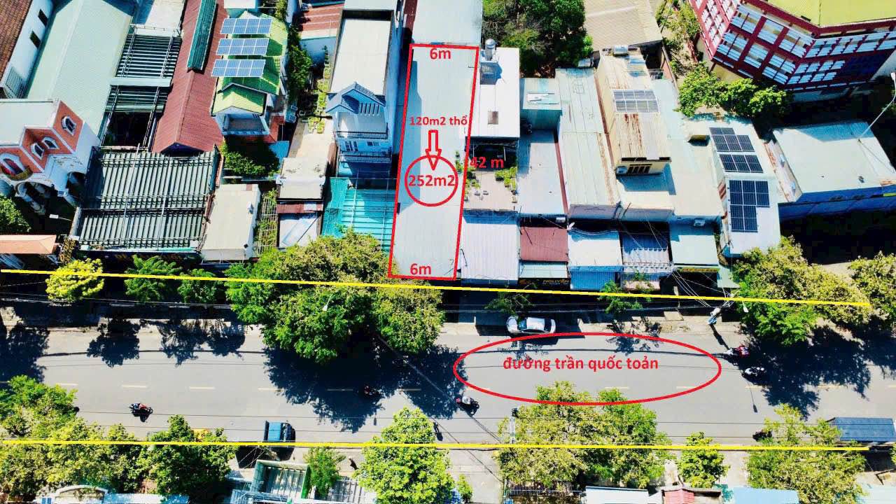 Đất mặt tiền Trần Quốc Toản, An Bình, 280m² giá 11 tỷ - Dòng tiền cho thuê ổn định!