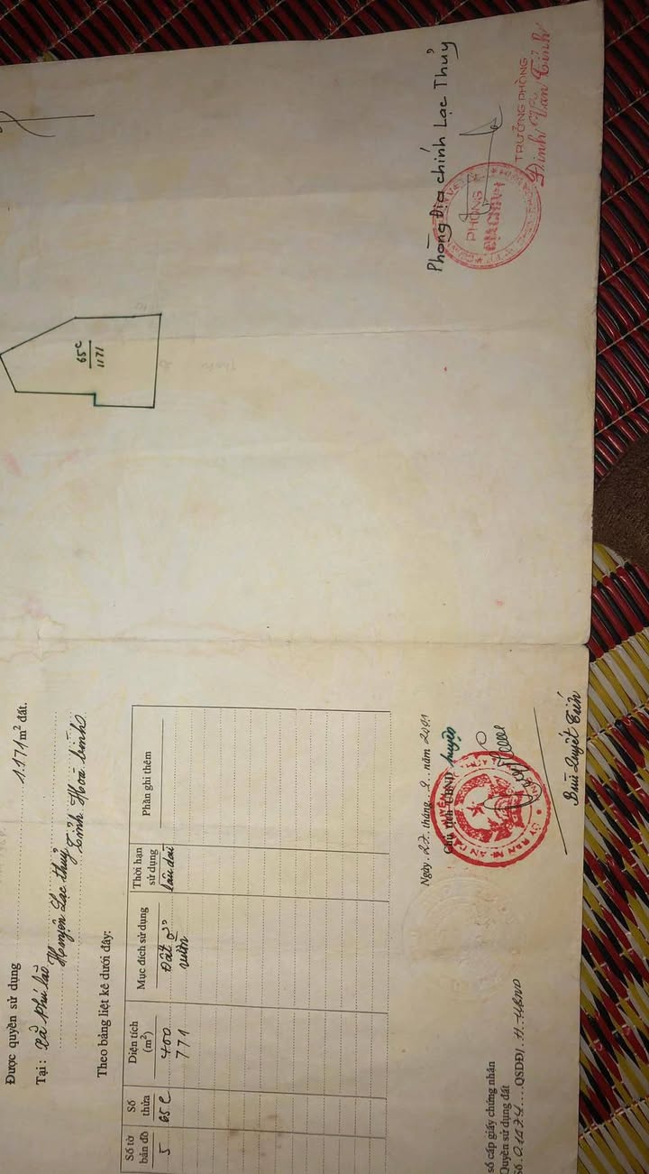 Đất nền Phú Lão 1000m² giá 1 tỷ - Mặt tiền 40m đẹp hiếm có!